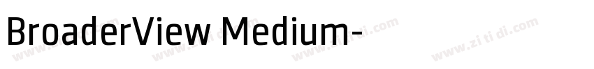 BroaderView Medium字体转换